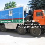 Автомобиль исследования нефтяных скважин на шасси Камаз 4310 ГИС