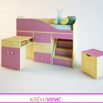 Кровать чердак мини вжик