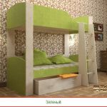 Кровать двухъярусная астра 2