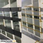 Профессиональный окрас окон, дверей, профиля