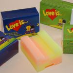 Сувенирное мыло ручной работы серии "love is"